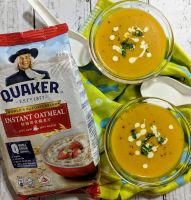 Pumpkin oats soup